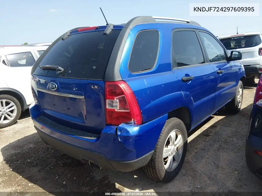 2009 Kia Sportage Lx VIN: KNDJF724297609395 Lot: 45666048