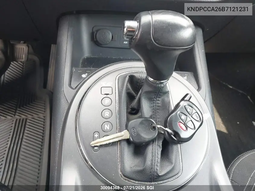 2011 Kia Sportage Ex/Sx VIN: KNDPCCA26B7121231 Lot: 30094368