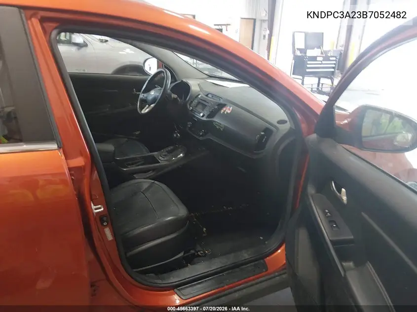2011 Kia Sportage Ex VIN: KNDPC3A23B7052482 Lot: 45663397