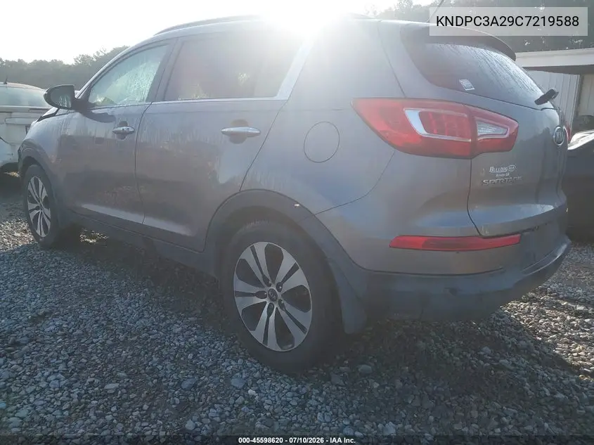 2012 Kia Sportage Ex VIN: KNDPC3A29C7219588 Lot: 45598620