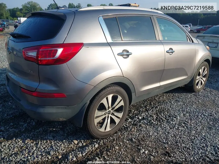 2012 Kia Sportage Ex VIN: KNDPC3A29C7219588 Lot: 45598620