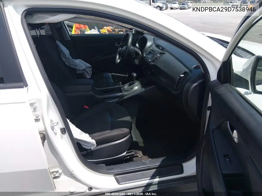 2013 Kia Sportage Lx VIN: KNDPBCA29D7538946 Lot: 45361202