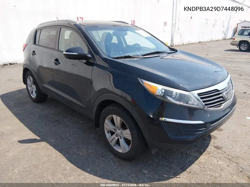 2013 Kia Sportage Lx VIN: KNDPB3A29D7448096 Lot: 45649922