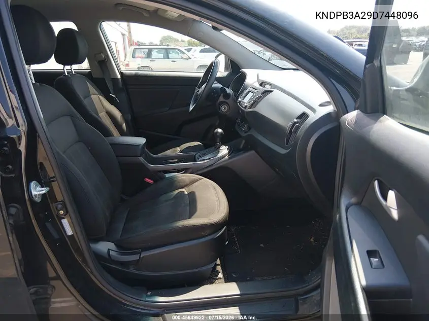 2013 Kia Sportage Lx VIN: KNDPB3A29D7448096 Lot: 45649922