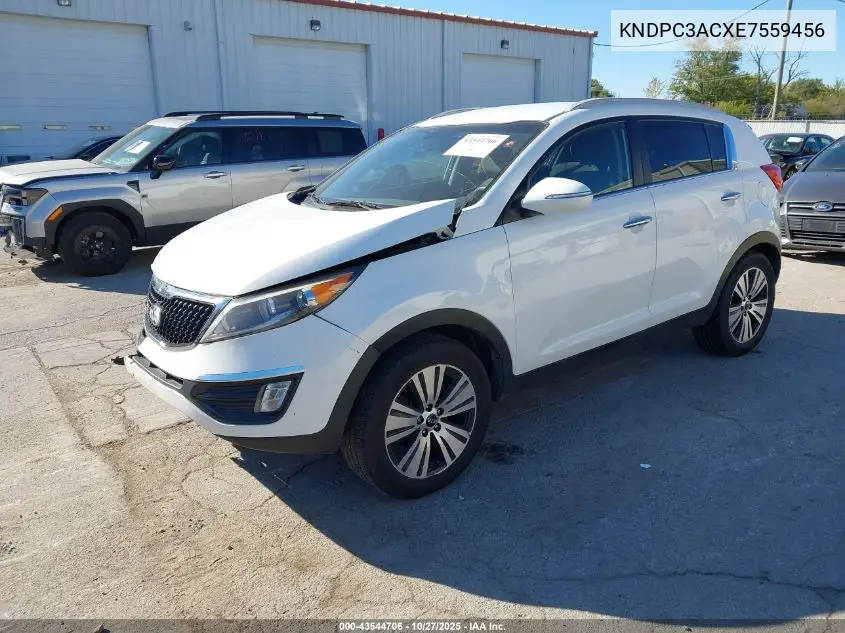 KNDPC3ACXE7559456 2014 Kia Sportage Ex