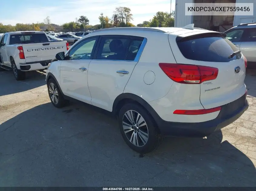 KNDPC3ACXE7559456 2014 Kia Sportage Ex