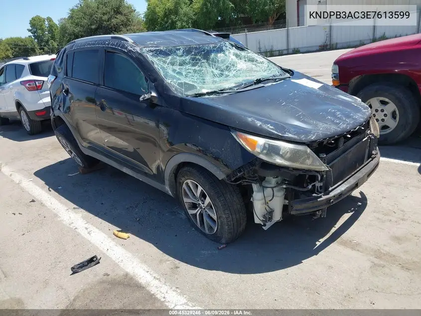 2014 Kia Sportage Lx VIN: KNDPB3AC3E7613599 Lot: 45329246