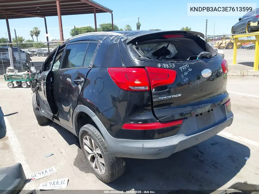 2014 Kia Sportage Lx VIN: KNDPB3AC3E7613599 Lot: 45329246