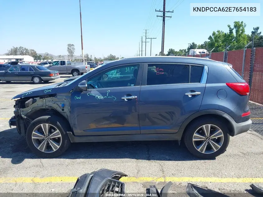 2014 Kia Sportage Sx VIN: KNDPCCA62E7654183 Lot: 45349964