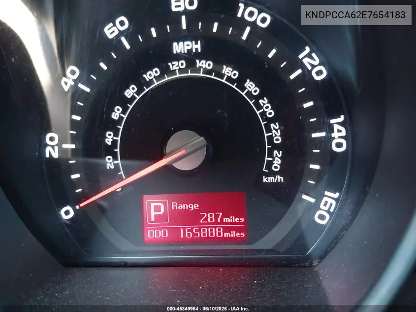 2014 Kia Sportage Sx VIN: KNDPCCA62E7654183 Lot: 45349964