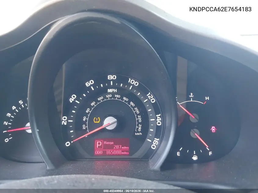 2014 Kia Sportage Sx VIN: KNDPCCA62E7654183 Lot: 45349964