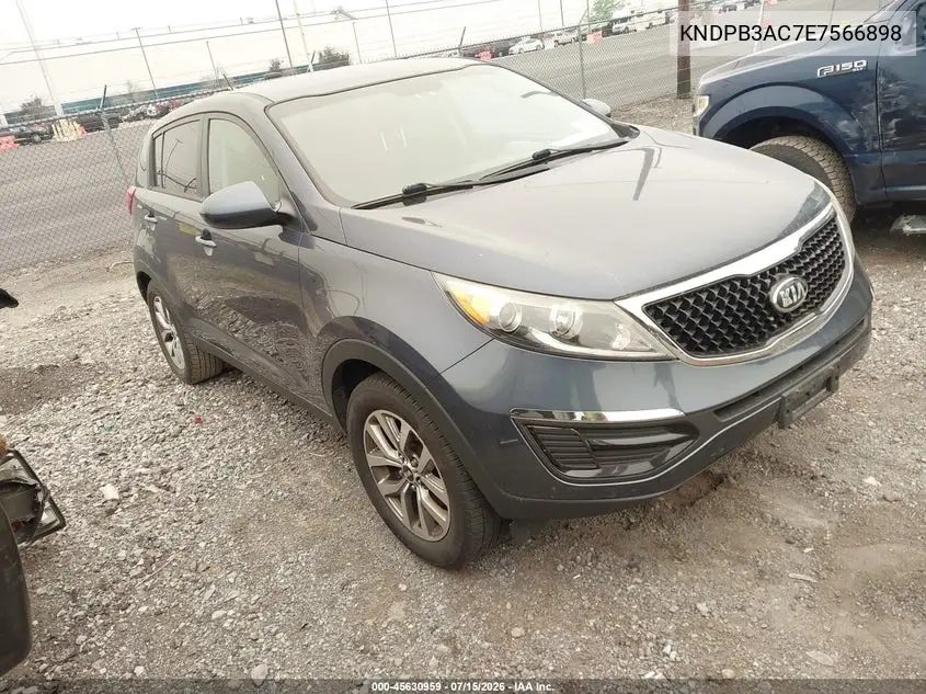 2014 Kia Sportage Lx VIN: KNDPB3AC7E7566898 Lot: 45630959