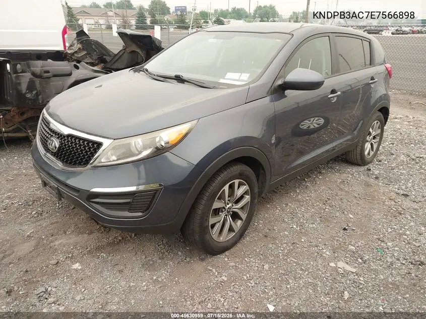 2014 Kia Sportage Lx VIN: KNDPB3AC7E7566898 Lot: 45630959
