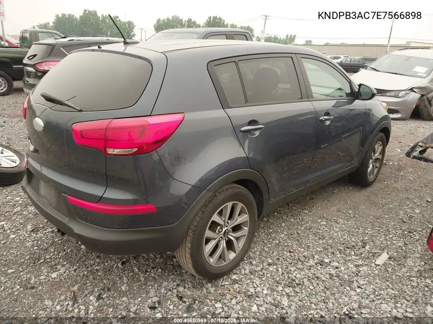 2014 Kia Sportage Lx VIN: KNDPB3AC7E7566898 Lot: 45630959