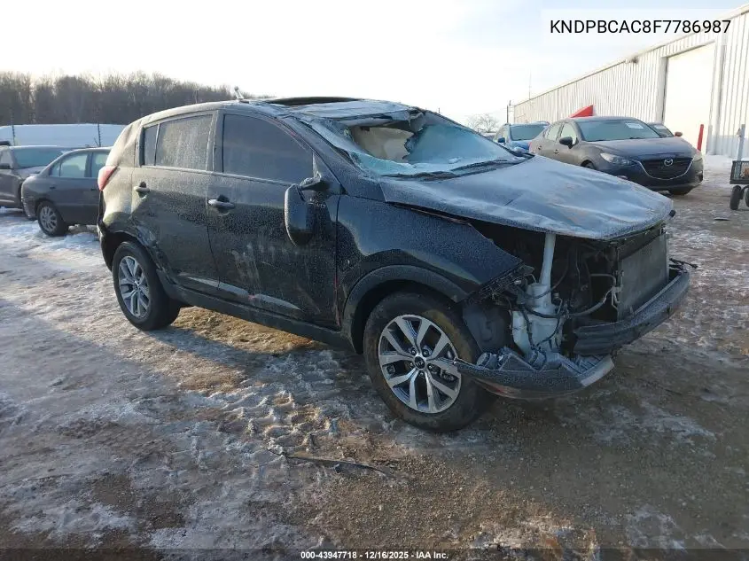 KNDPBCAC8F7786987 2015 Kia Sportage Lx