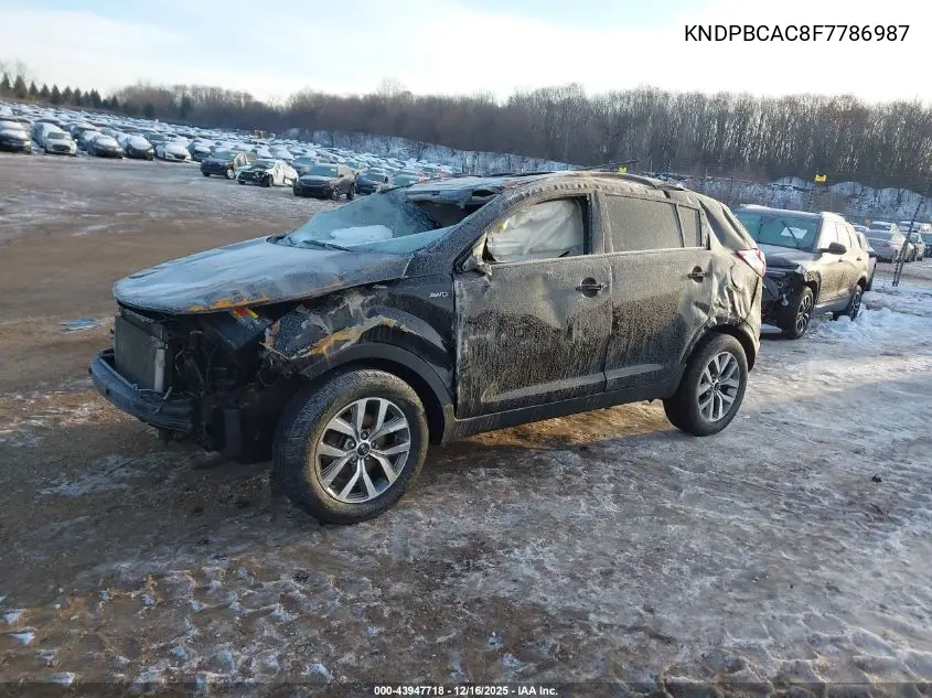 KNDPBCAC8F7786987 2015 Kia Sportage Lx