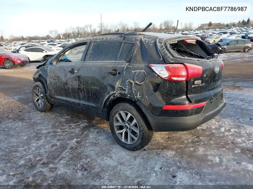 KNDPBCAC8F7786987 2015 Kia Sportage Lx