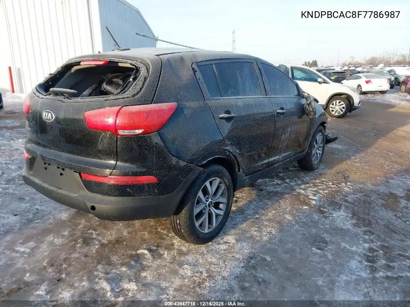 KNDPBCAC8F7786987 2015 Kia Sportage Lx