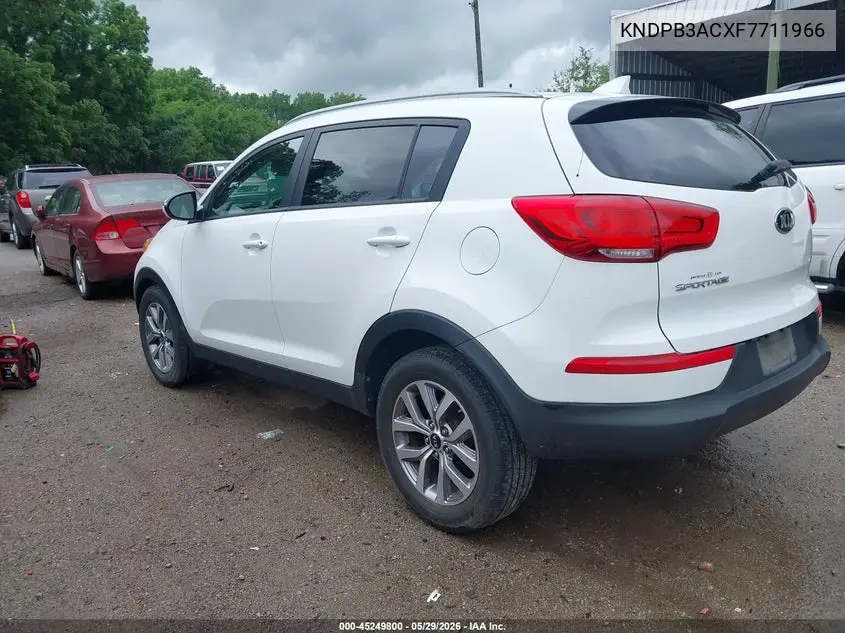 2015 Kia Sportage Lx VIN: KNDPB3ACXF7711966 Lot: 45249800