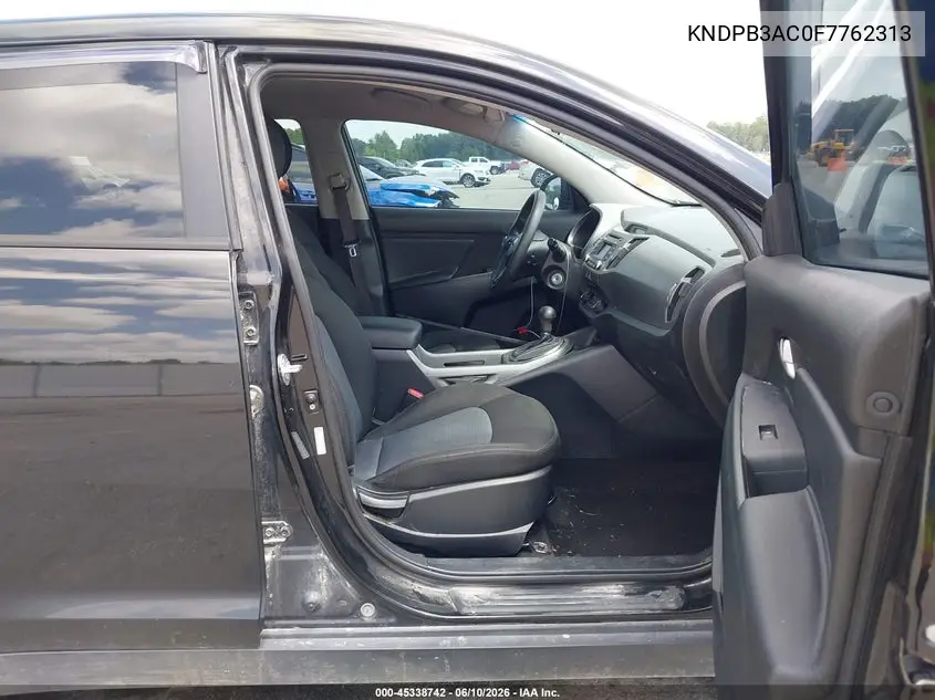 2015 Kia Sportage Lx VIN: KNDPB3AC0F7762313 Lot: 45338742