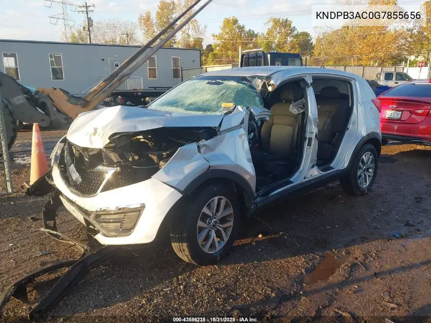 KNDPB3AC0G7855656 2016 Kia Sportage Lx