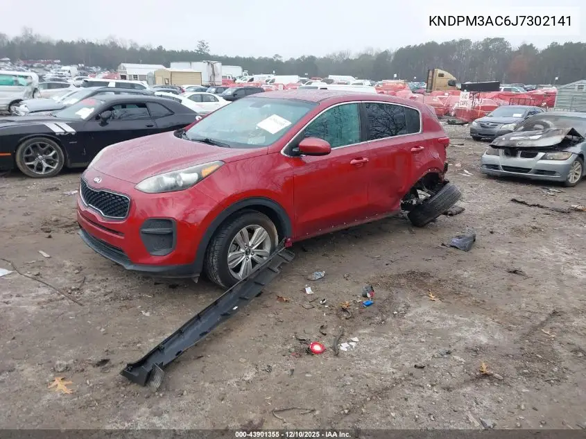 KNDPM3AC6J7302141 2018 Kia Sportage Lx