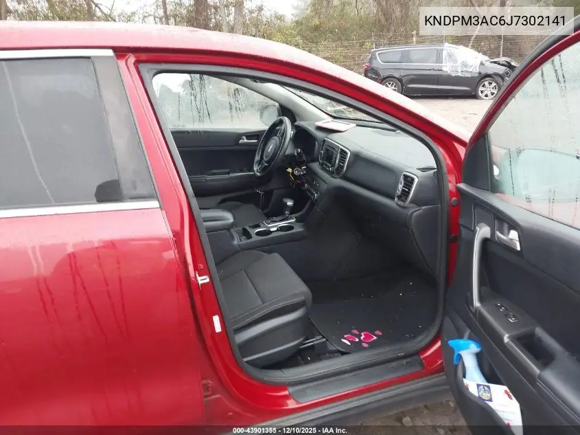 KNDPM3AC6J7302141 2018 Kia Sportage Lx