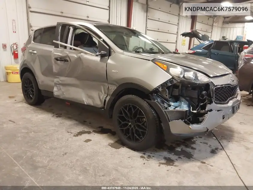 KNDPMCAC6K7579096 2019 Kia Sportage Lx
