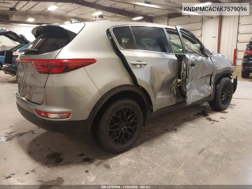 KNDPMCAC6K7579096 2019 Kia Sportage Lx