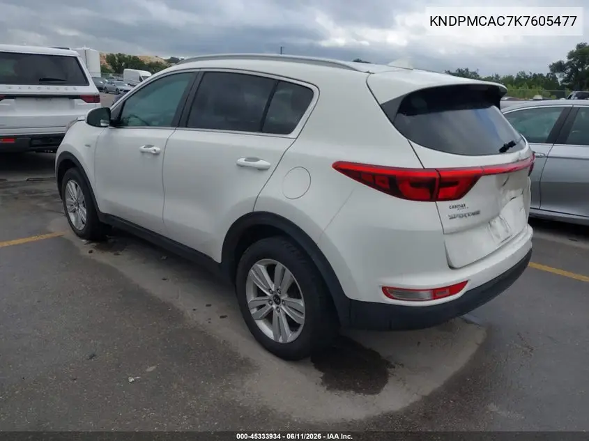 2019 Kia Sportage Lx VIN: KNDPMCAC7K7605477 Lot: 45333934