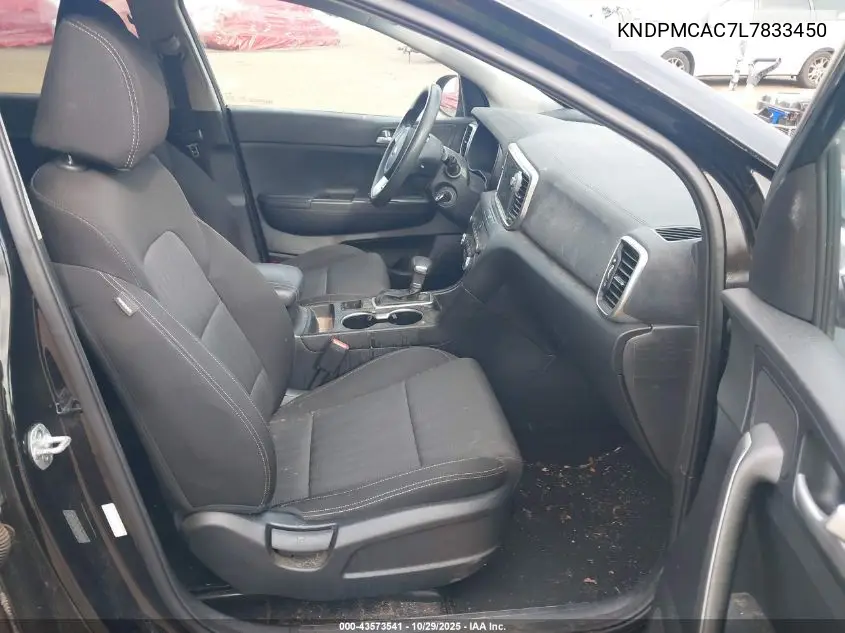 KNDPMCAC7L7833450 2020 Kia Sportage Lx