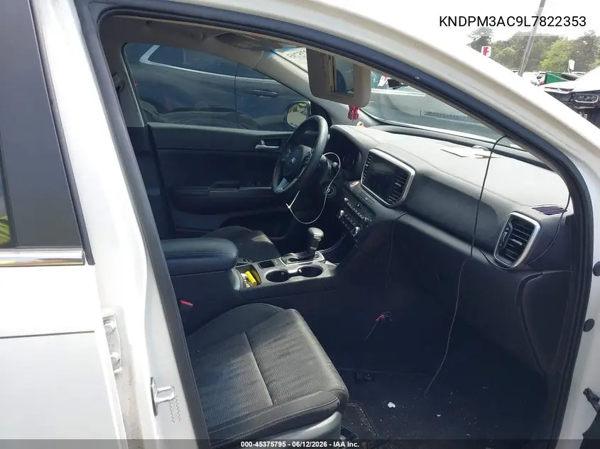 2020 Kia Sportage Lx VIN: KNDPM3AC9L7822353 Lot: 45375795