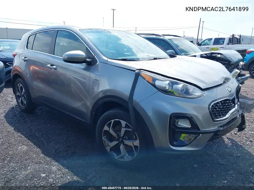 2020 Kia Sportage Lx VIN: KNDPMCAC2L7641899 Lot: 45457778