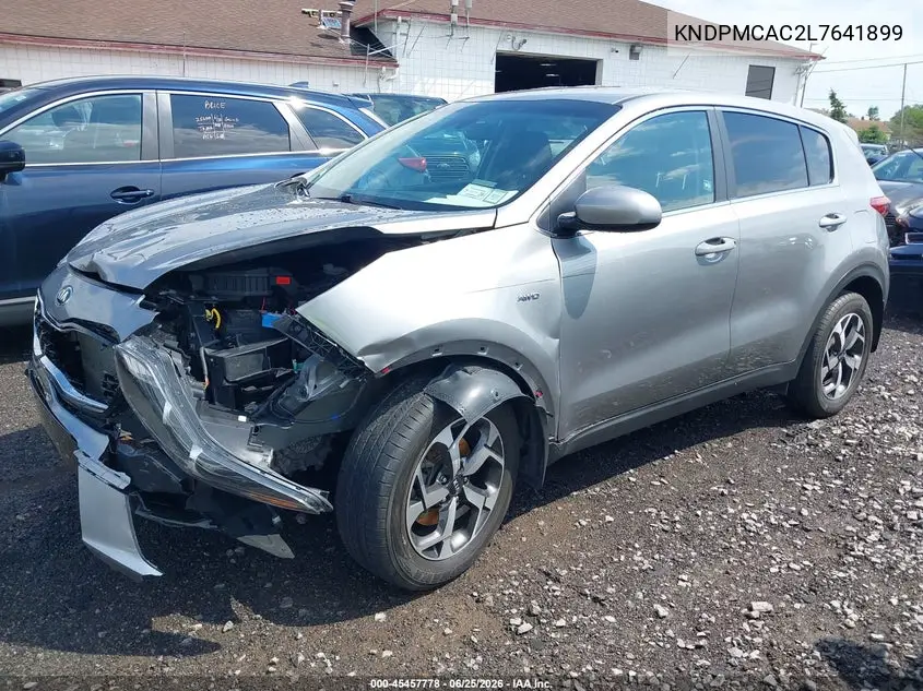 2020 Kia Sportage Lx VIN: KNDPMCAC2L7641899 Lot: 45457778