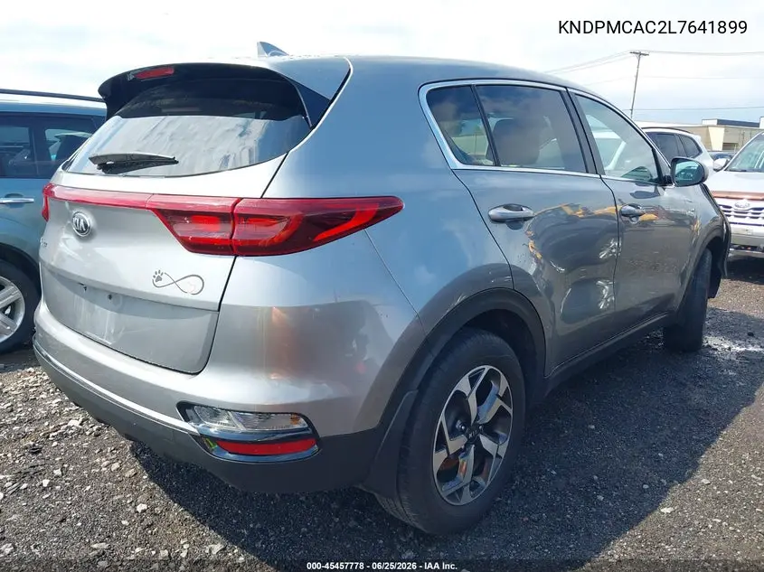 2020 Kia Sportage Lx VIN: KNDPMCAC2L7641899 Lot: 45457778