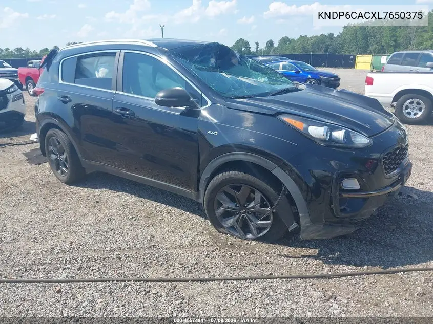 2020 Kia Sportage S VIN: KNDP6CACXL7650375 Lot: 45574941