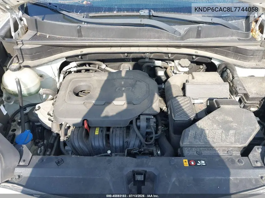 2020 Kia Sportage S VIN: KNDP6CAC8L7744058 Lot: 45593183