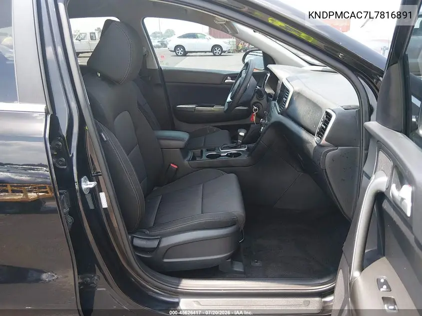 2020 Kia Sportage Lx VIN: KNDPMCAC7L7816891 Lot: 45626417