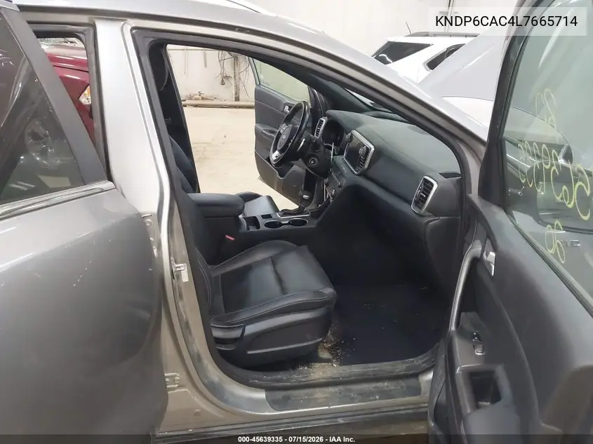 2020 Kia Sportage S VIN: KNDP6CAC4L7665714 Lot: 45639335