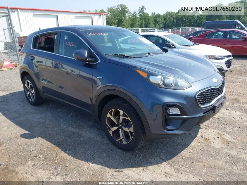2020 Kia Sportage Lx VIN: KNDPMCAC9L7650230 Lot: 45648676