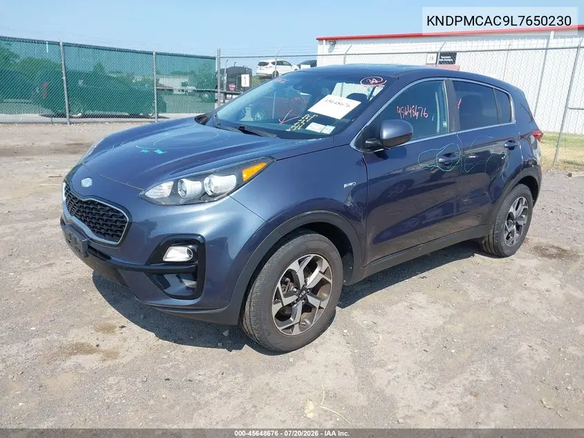 2020 Kia Sportage Lx VIN: KNDPMCAC9L7650230 Lot: 45648676