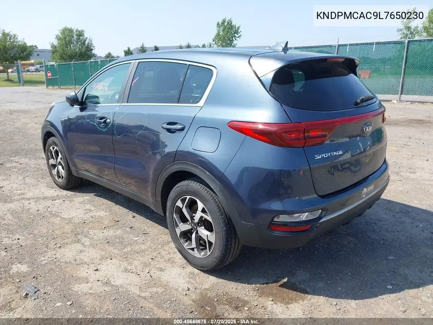 2020 Kia Sportage Lx VIN: KNDPMCAC9L7650230 Lot: 45648676