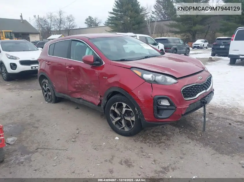 KNDPMCAC9M7944129 2021 Kia Sportage Lx