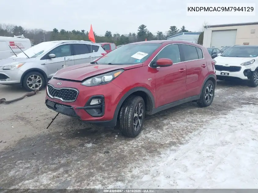 KNDPMCAC9M7944129 2021 Kia Sportage Lx