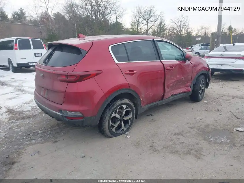 KNDPMCAC9M7944129 2021 Kia Sportage Lx