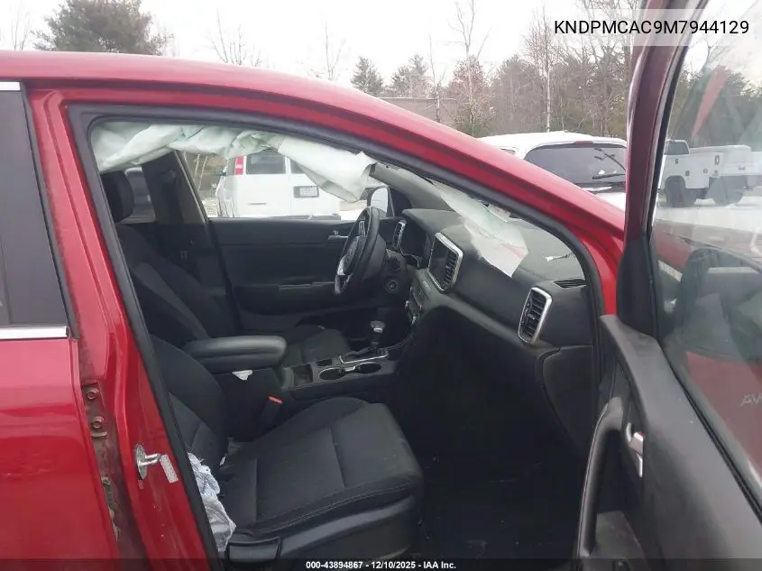 KNDPMCAC9M7944129 2021 Kia Sportage Lx