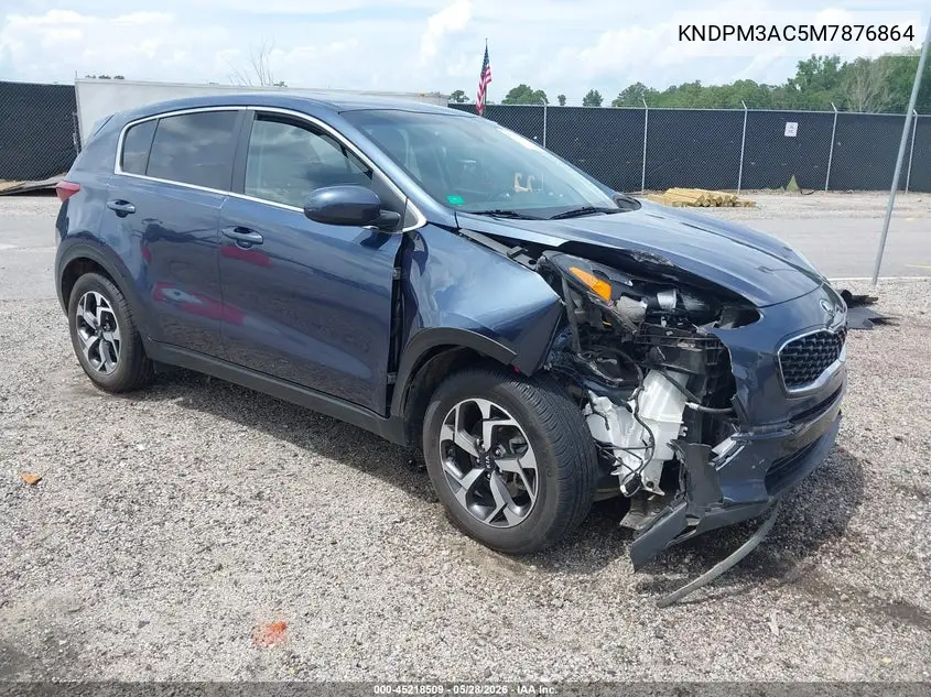 2021 Kia Sportage Lx VIN: KNDPM3AC5M7876864 Lot: 45218509