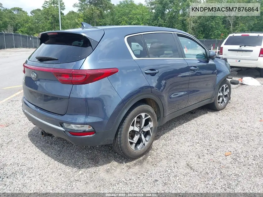 2021 Kia Sportage Lx VIN: KNDPM3AC5M7876864 Lot: 45218509