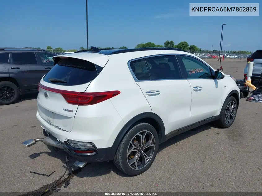 2021 Kia Sportage Sx Turbo VIN: KNDPRCA66M7862869 Lot: 45656116