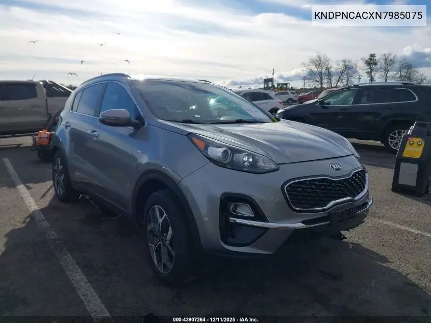 KNDPNCACXN7985075 2022 Kia Sportage Ex
